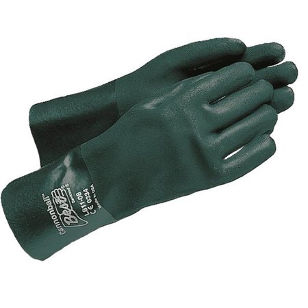 Showa SHOWA 7712R Chemical-Resistant 30-mil PVC Gloves 7712R-10